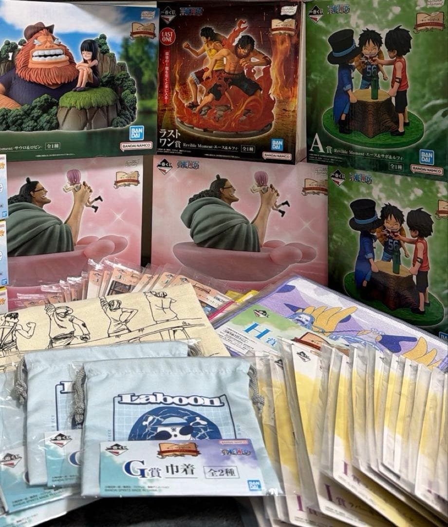 最新　ワンピース　一番くじ A.B.C.F. ラストワン 下位賞コンプリート