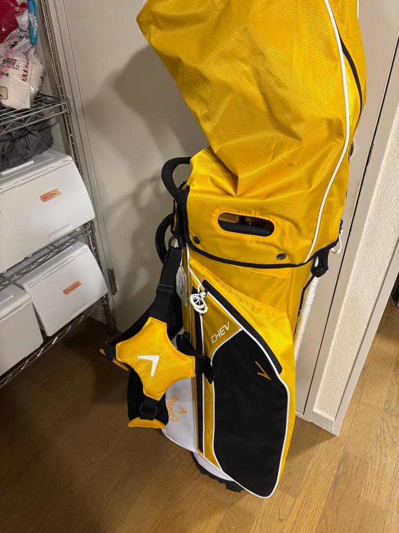 パ*ダ様 【美品】Callaway キャディバッグ イエロー ブラック