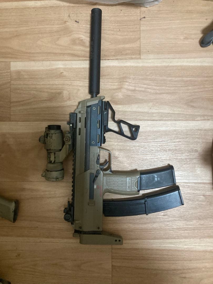 電動ガン タンカラー スコープ付き