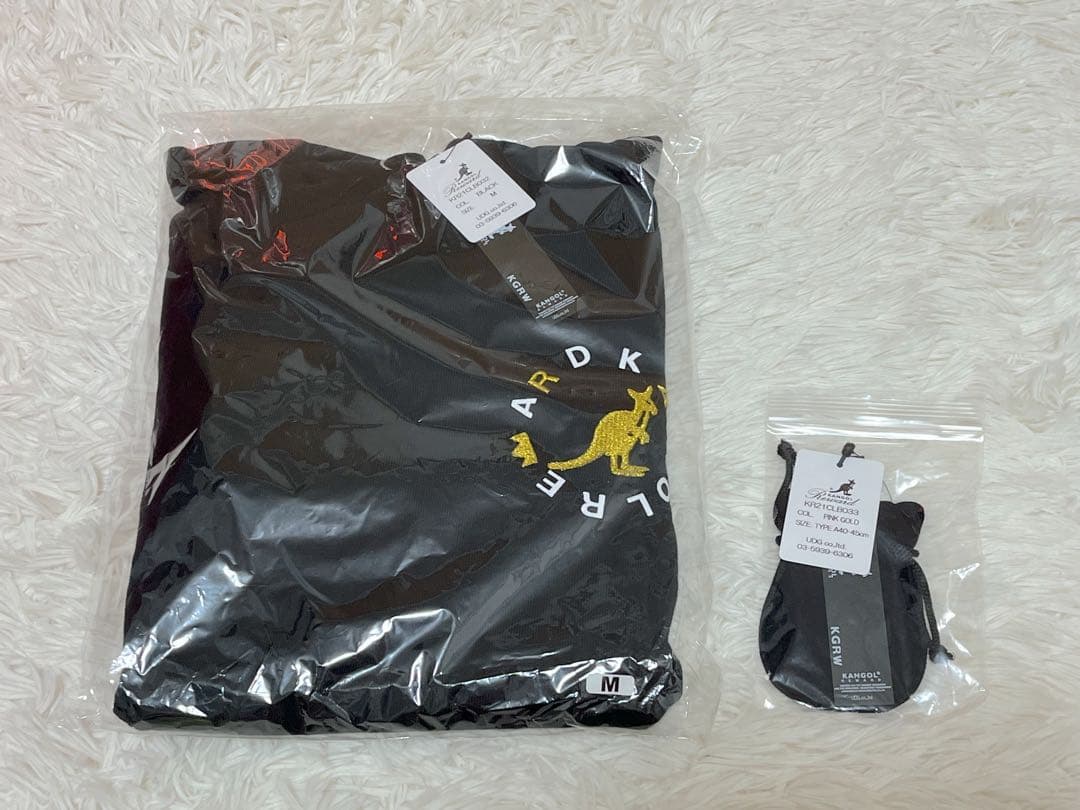 MAZZEL ラン KANGOL パーカー ネックレス