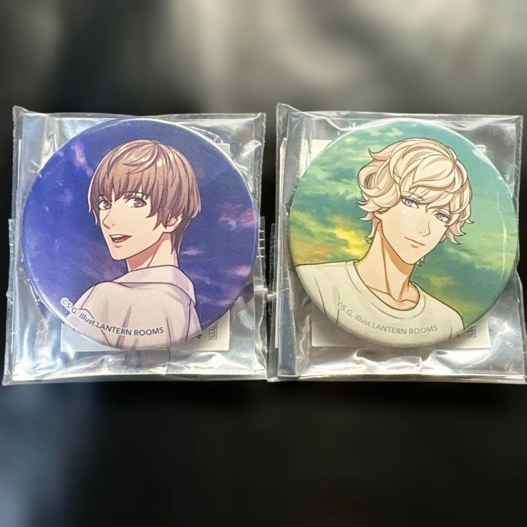 【瑛二 シオン】うたプリ One Day 缶バッジ『黎明drops』『宵闇…