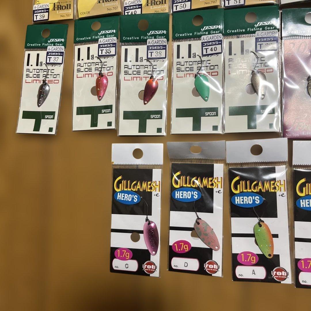 新品未使用品　トラウトエリア用ルアー　53個セット