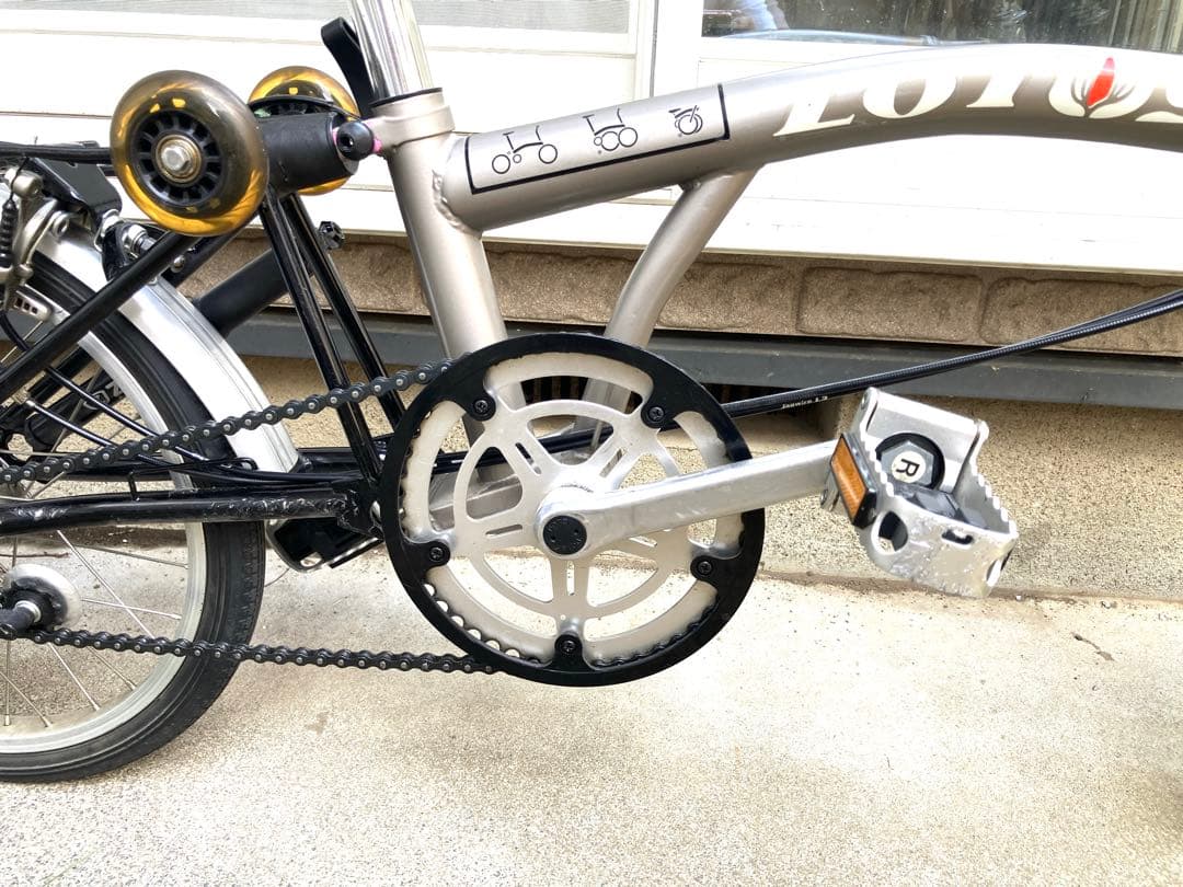 パ*オ様 Brompton ブロンプトン　折りたたみ自転車 20インチ シルバー