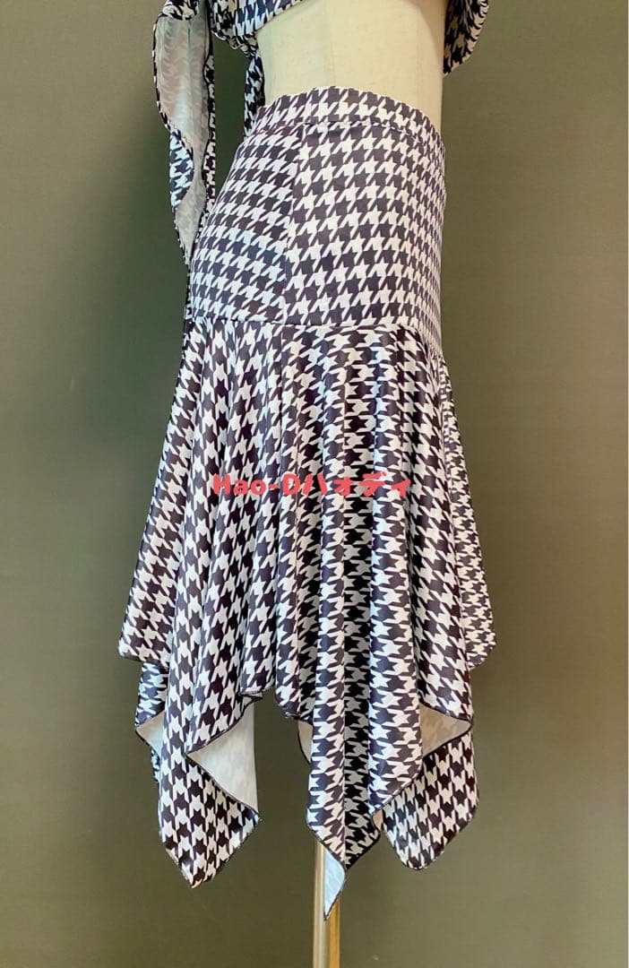 社交ダンス★新作★レッスンウェア★オリジナル★千鳥セット