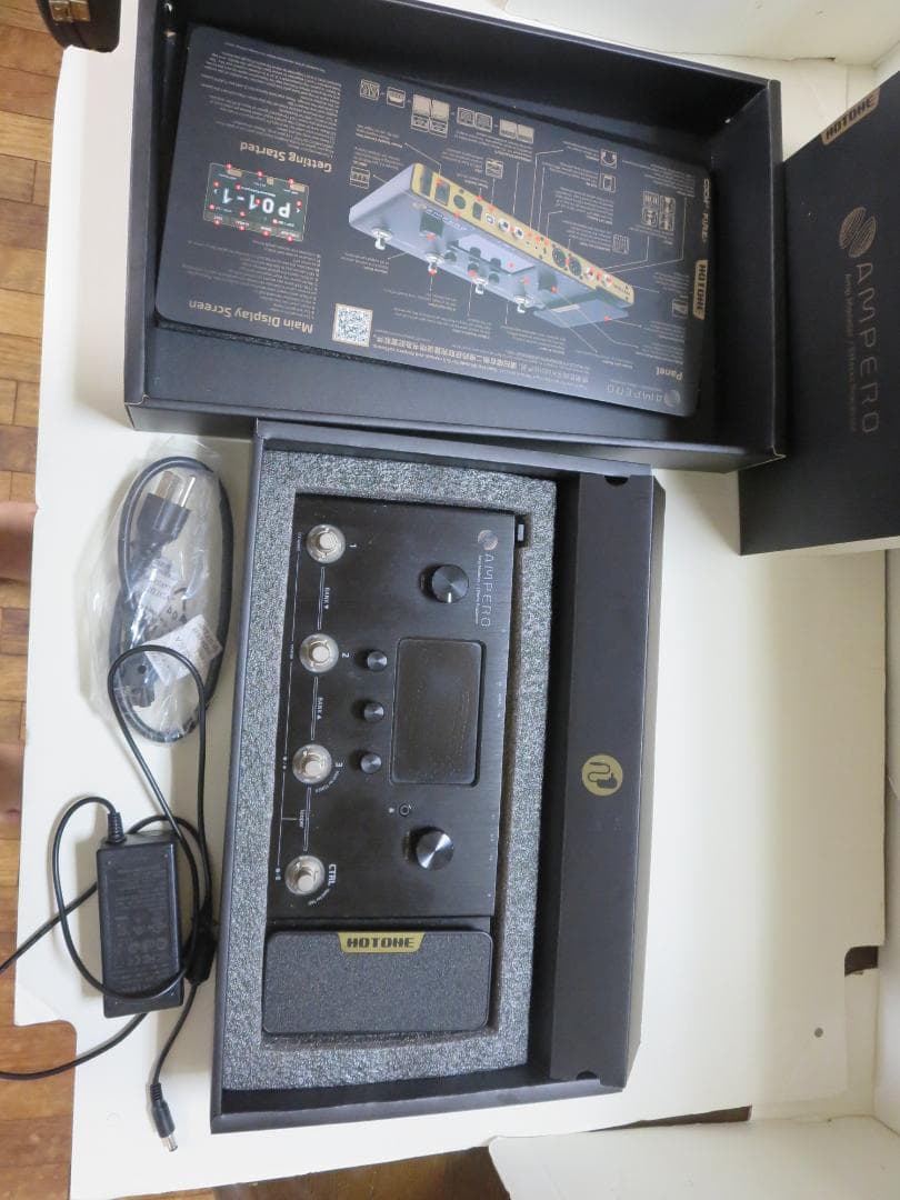 Hotone Ampero ギターエフェクター