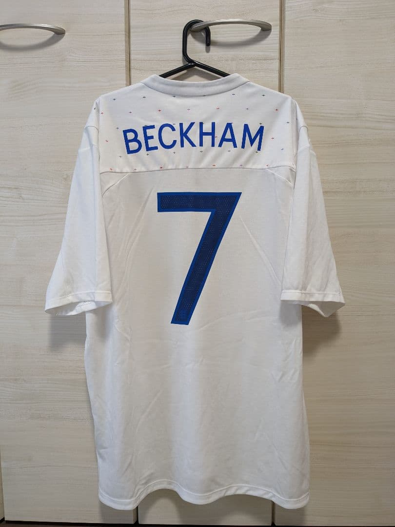 ２０１０シーズン　イングランド代表　ベッカム　ユニフォーム