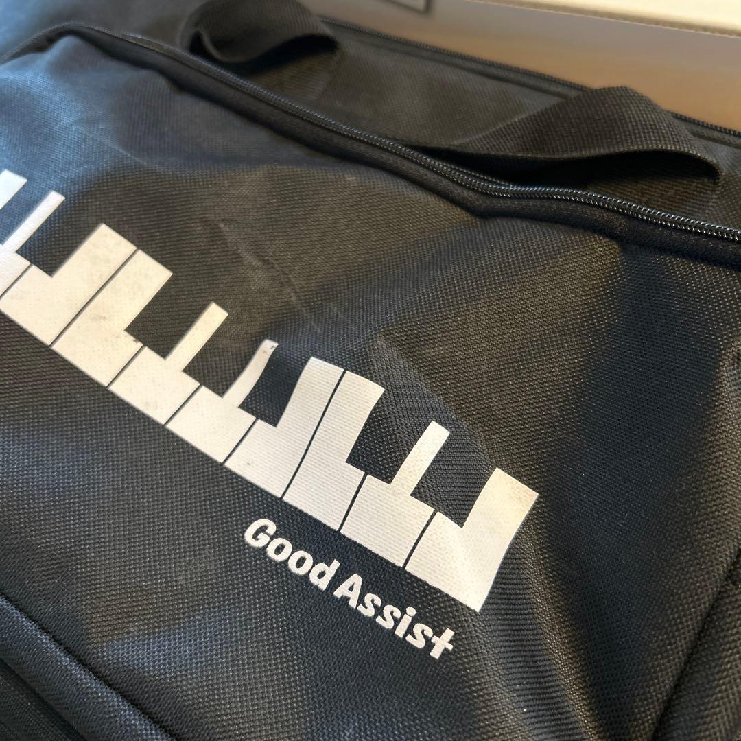 吉澤 ピアノ アシストスツール ブラック ★専用バッグ付き