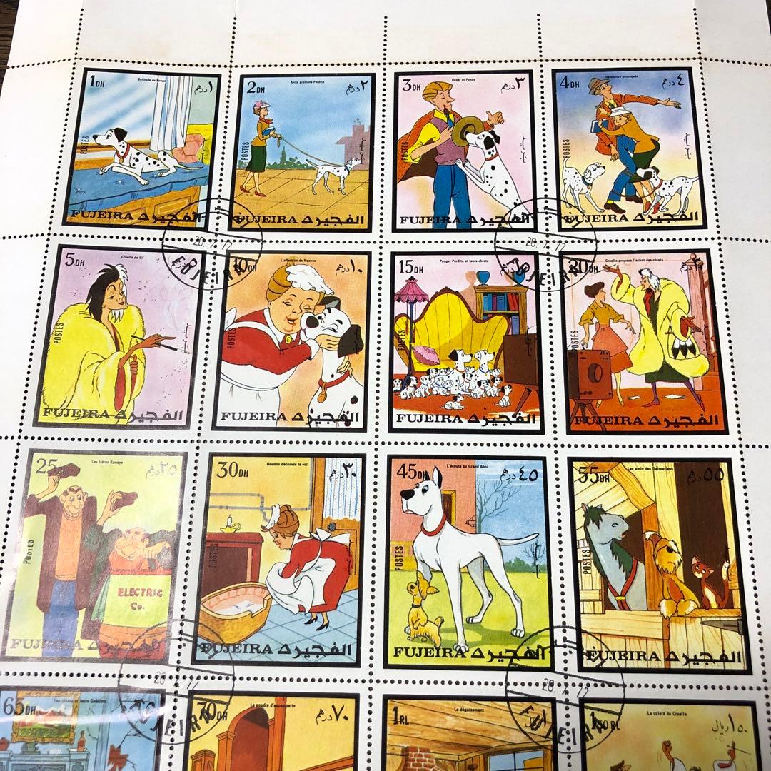 ディズニー　他　外国切手　157枚