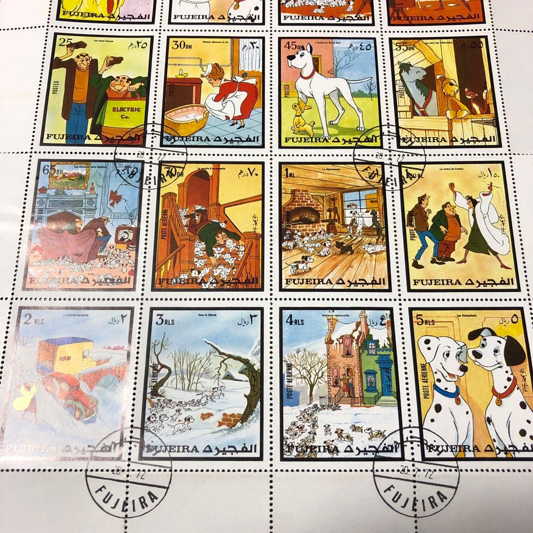 ディズニー　他　外国切手　157枚