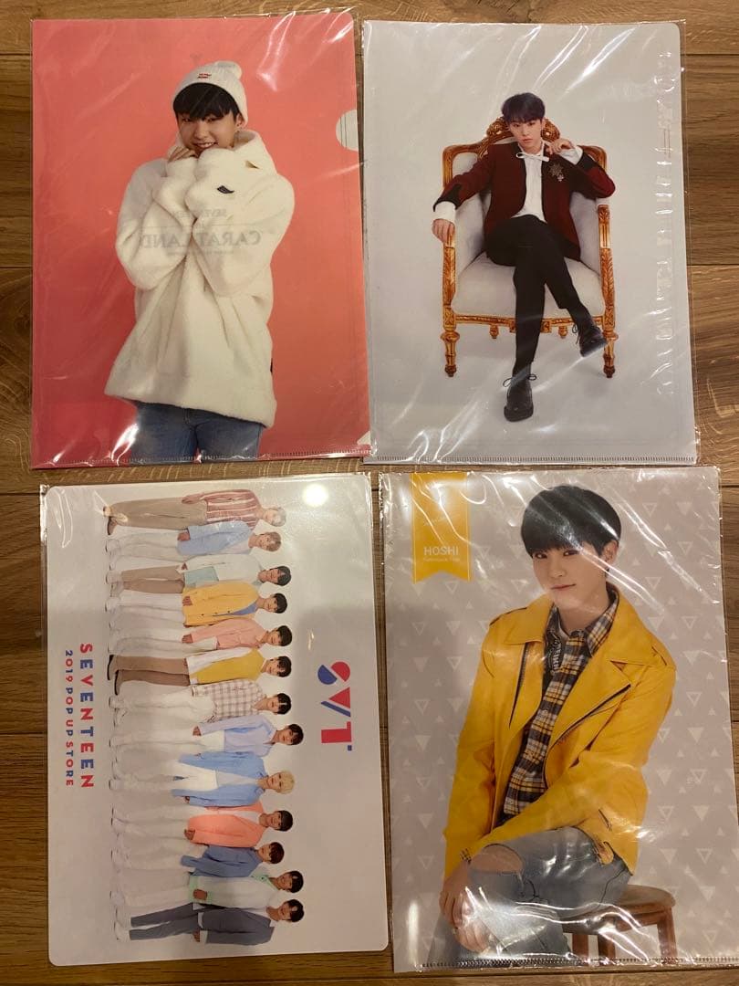 SEVENTEEN ホシ クリアファイル 24セット