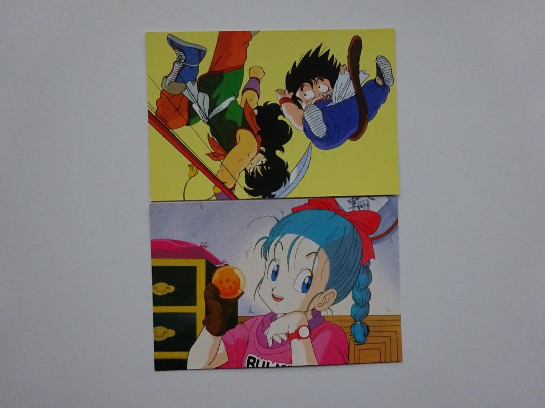 【ポストカード】ドラゴンボール 孫悟空 ブルマ ヤムチャ