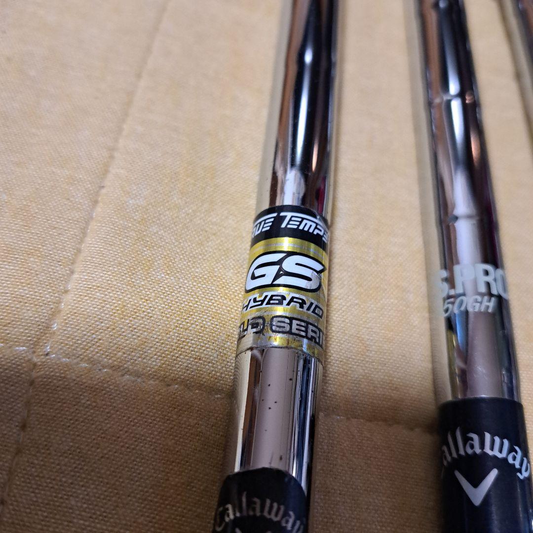 キャロウェイ.レガシーX-HOT. アイアン6番～PWとレガシー20度UT6本。