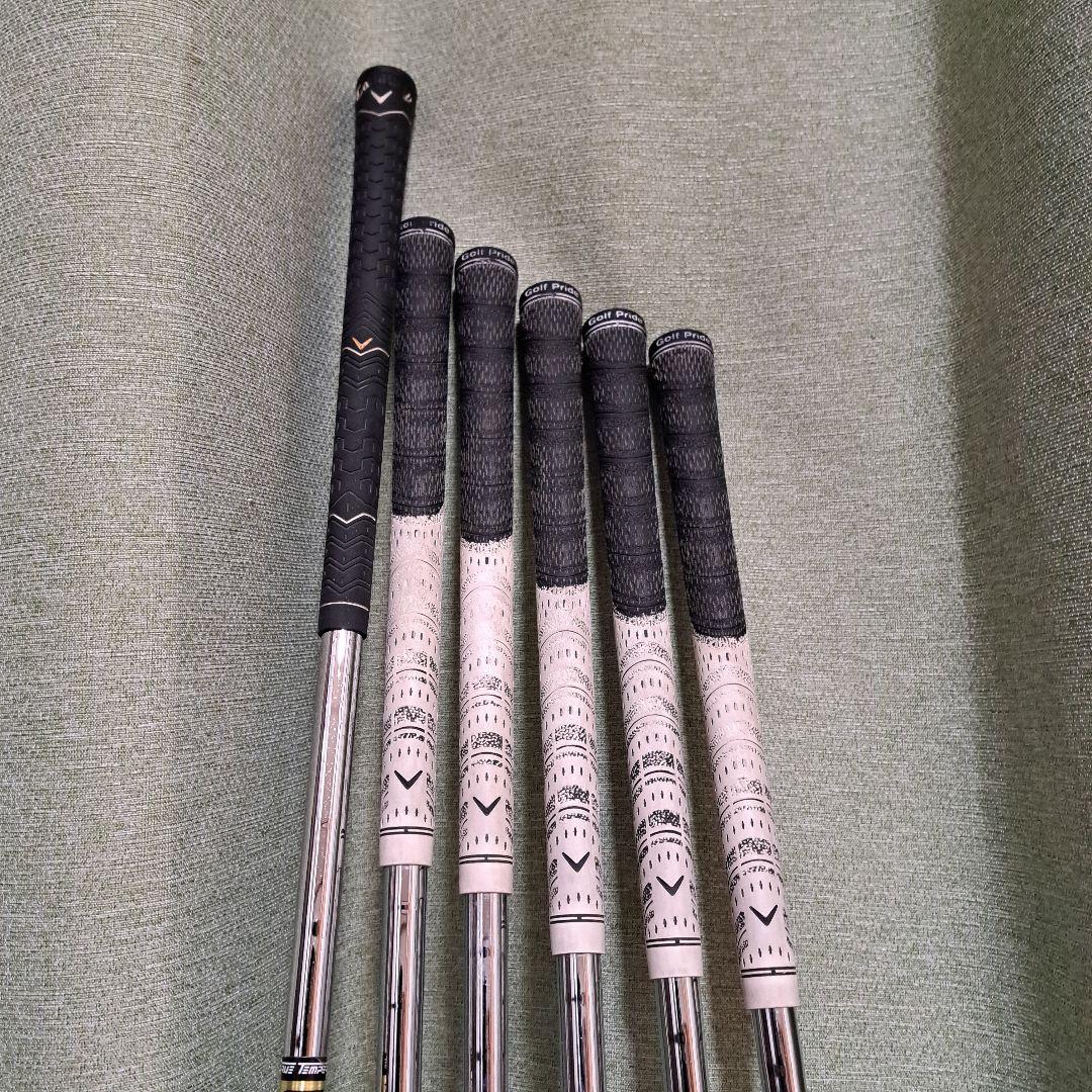 キャロウェイ.レガシーX-HOT. アイアン6番～PWとレガシー20度UT6本。