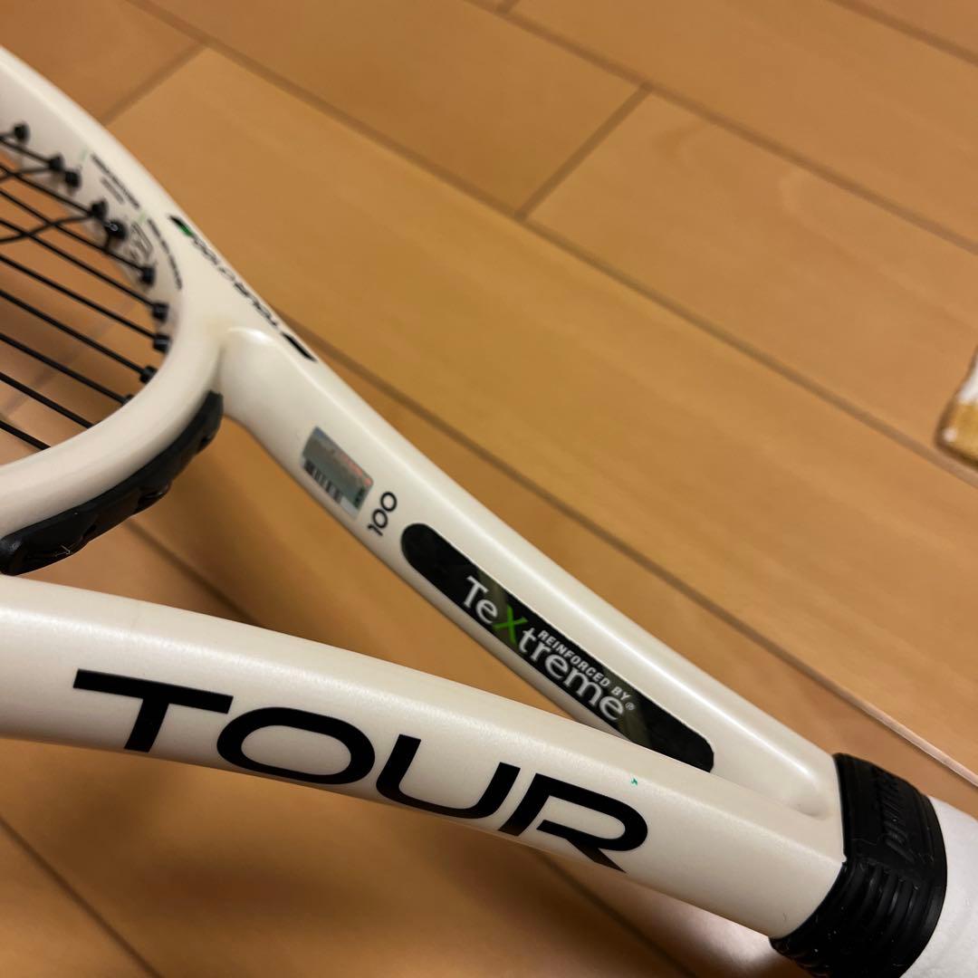 プリンス TOUR ツアー100 テニスラケット ホワイト