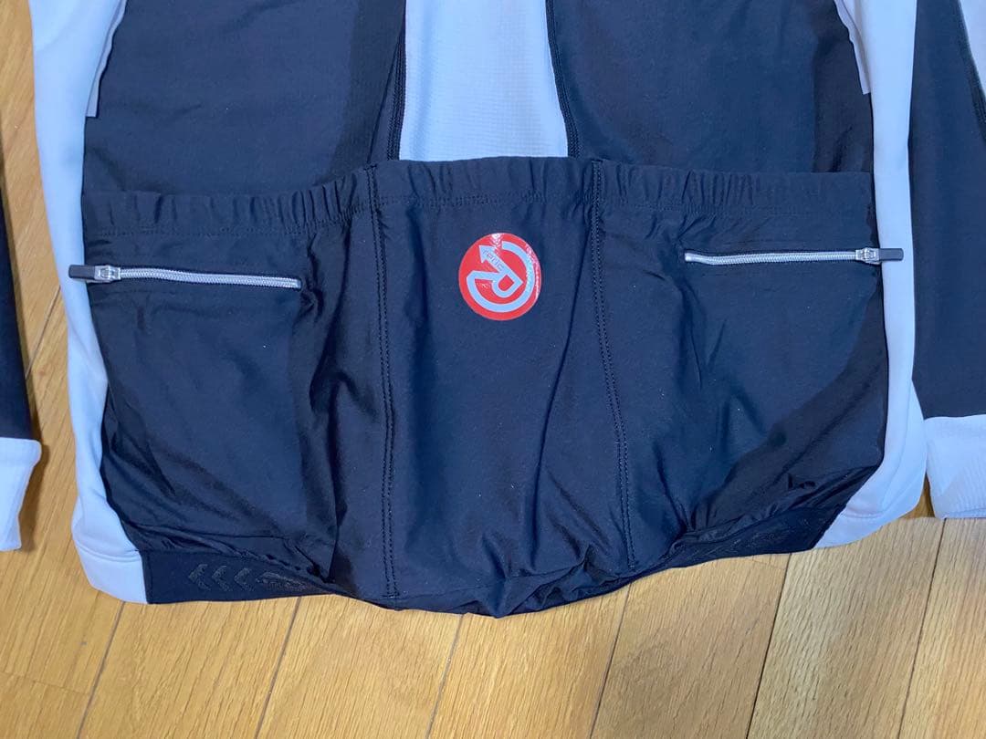 reric サイクルジャケット ホワイト/ブラック