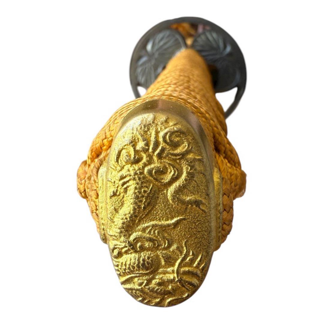 日本刀 2本セット 黒と金 亀甲模様 模造刀