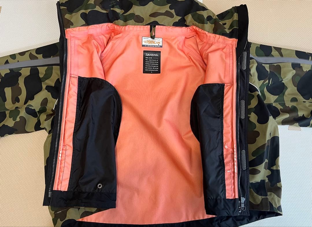 DAIWA × A BATHING APE ウェーディングジャケット　ダイワ