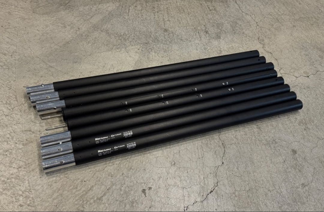 Mac outdoor Mac one ポール・ケースセット