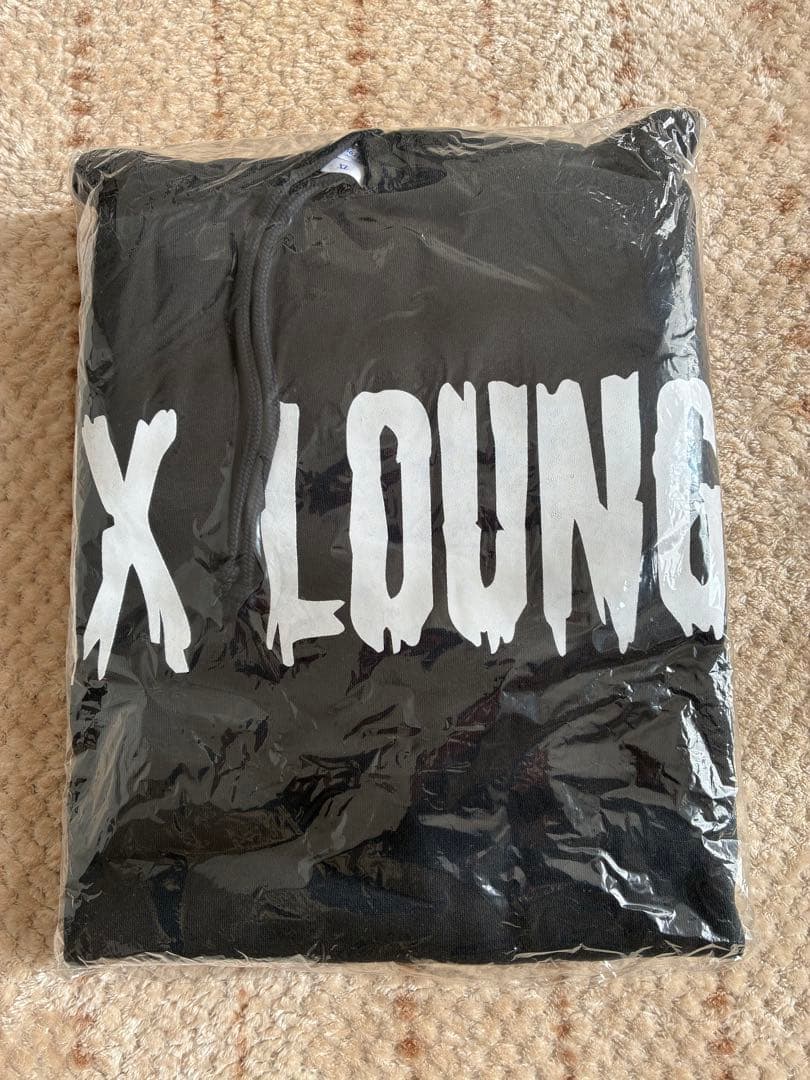 SIXLOUNGE パーカー　ブラック　XL