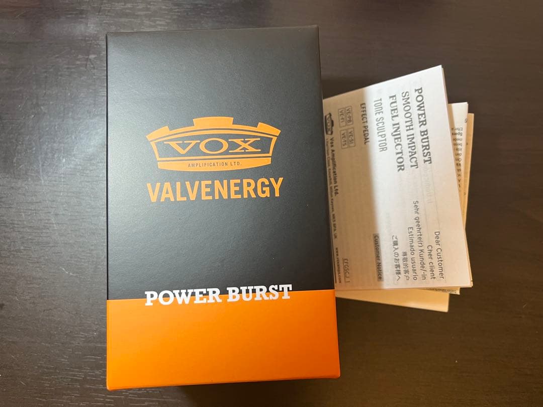 ギター VOX POWER BURST TUBE BOOSTER