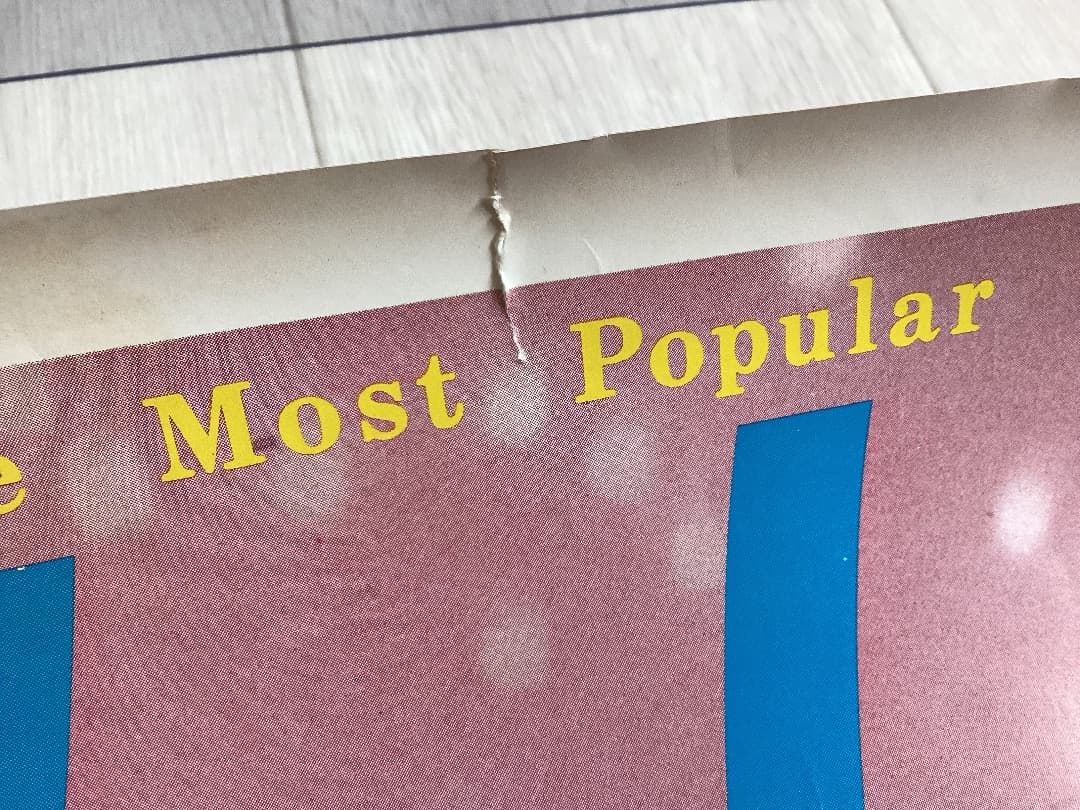 ★超大型ポスター/沢田研二/ジュリー/早川タケジ/1978年/ダーリング/P4