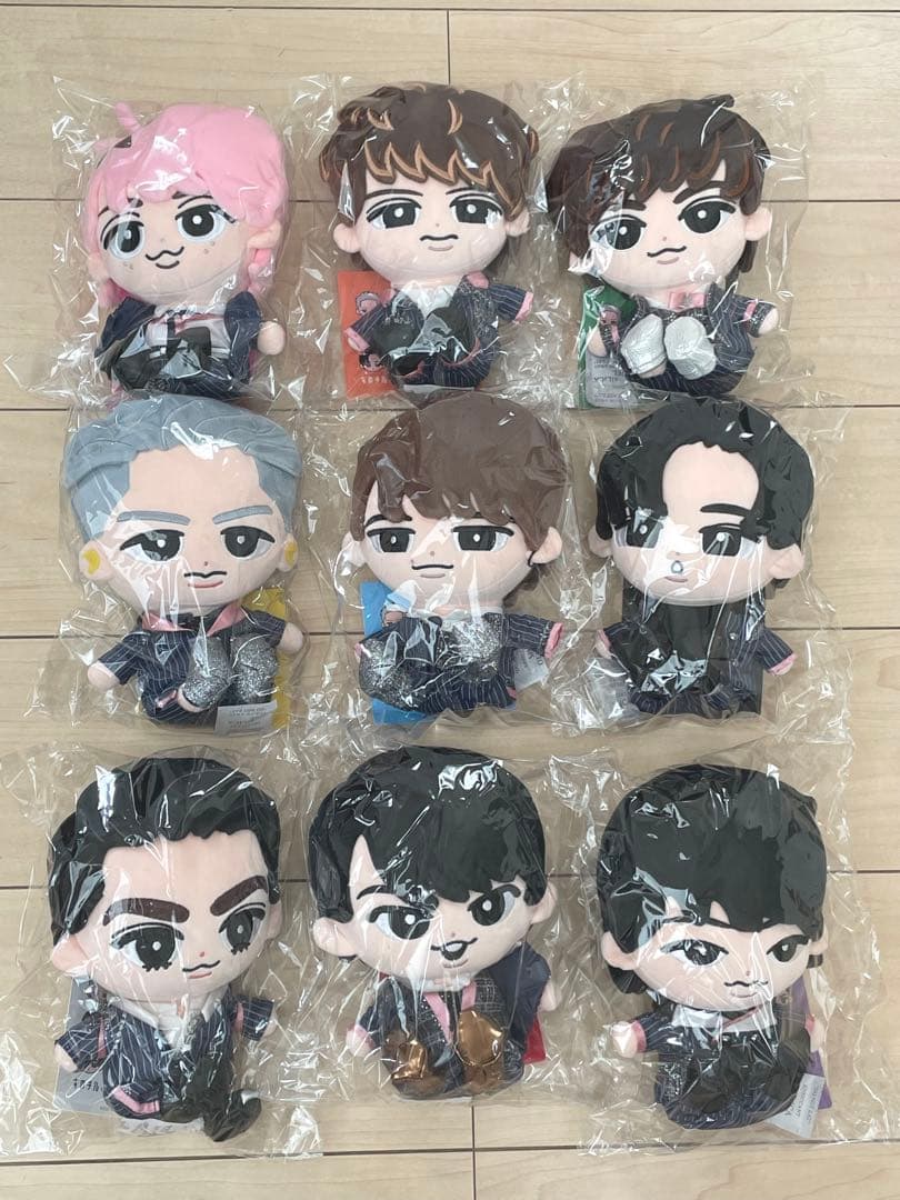  Man すのチルぶら下がらないシリーズBIGぬいぐるみ 9人 おまけ付