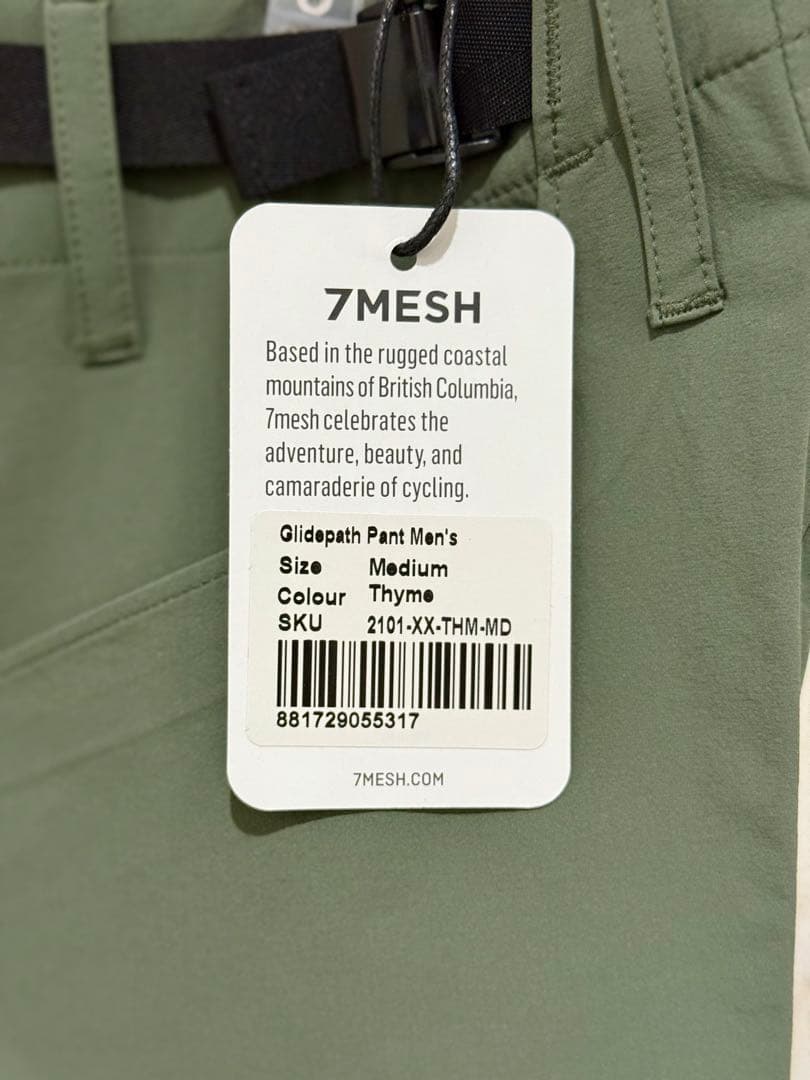 7MESH セブンメッシュ GLIDEPATH PANT M 新品