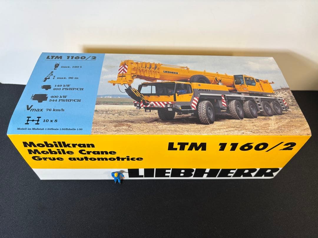 Liebherr LTM 1160/2 モバイルクレーン 1/50