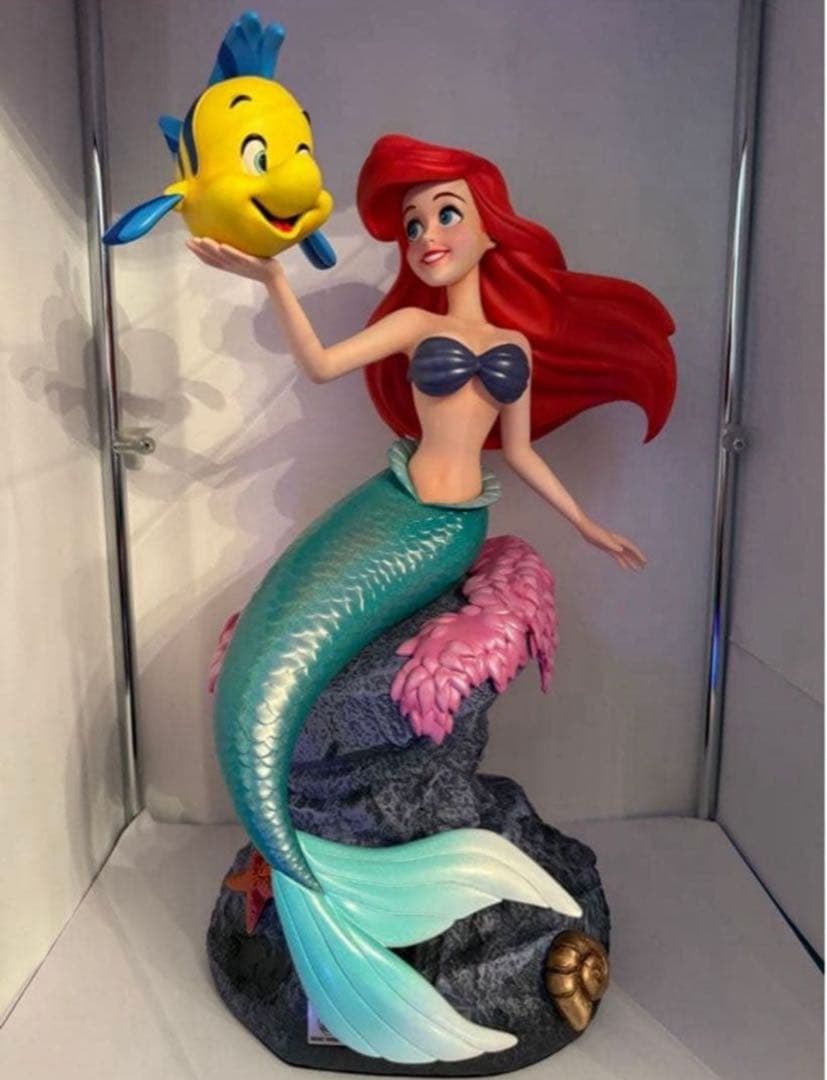 リトルマーメイド　アリエル　フランダー　マスタークラフト　ビッグフィギュア