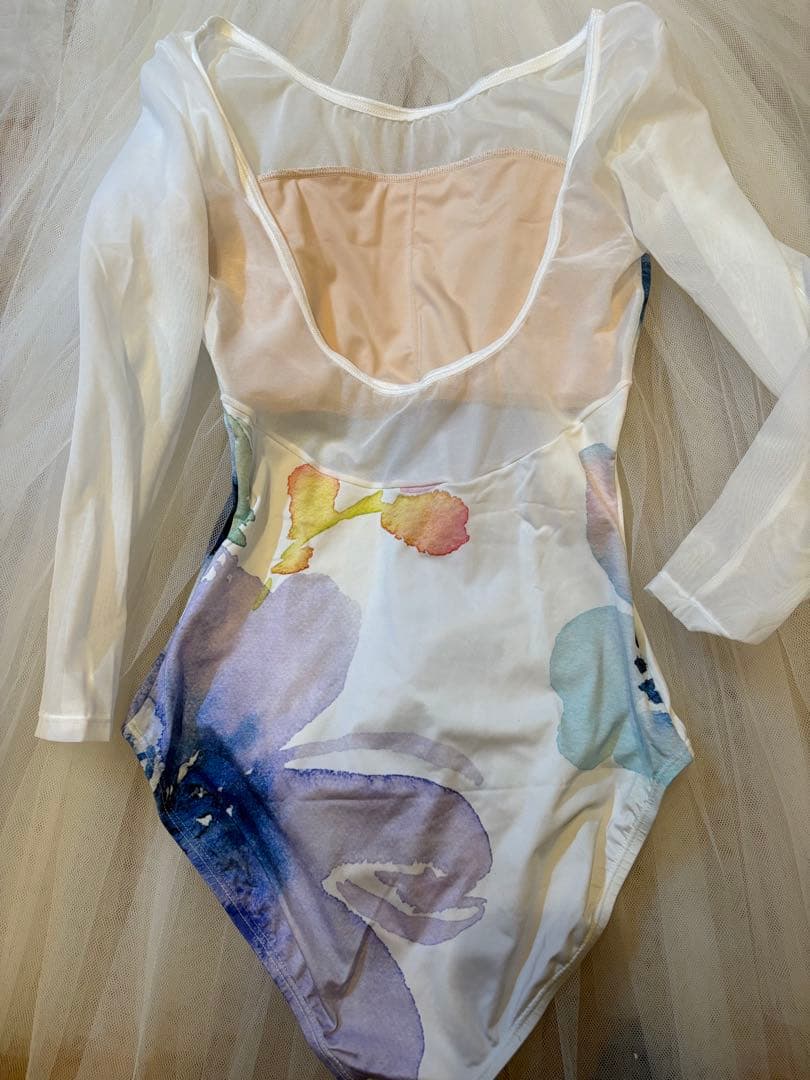 Mihorobe 花柄レオタード M 大人