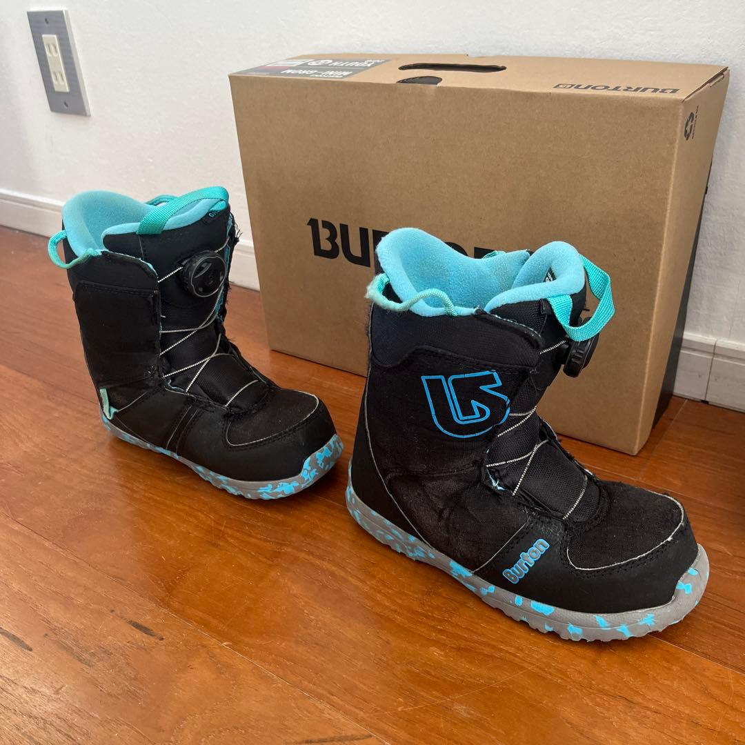 Burton 子ども用スノーボードセット一式