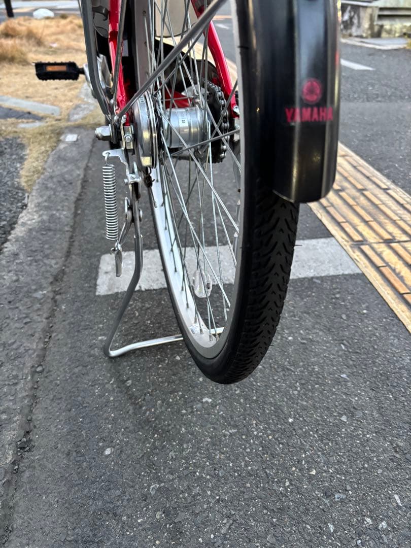 中古24インチYAMAHA電動アシスト自転車　8.7Ah 大阪　006番