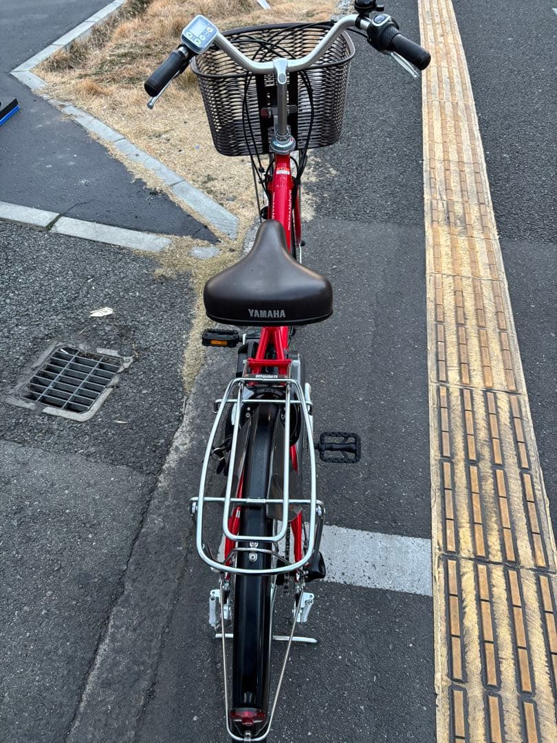 中古24インチYAMAHA電動アシスト自転車　8.7Ah 大阪　006番