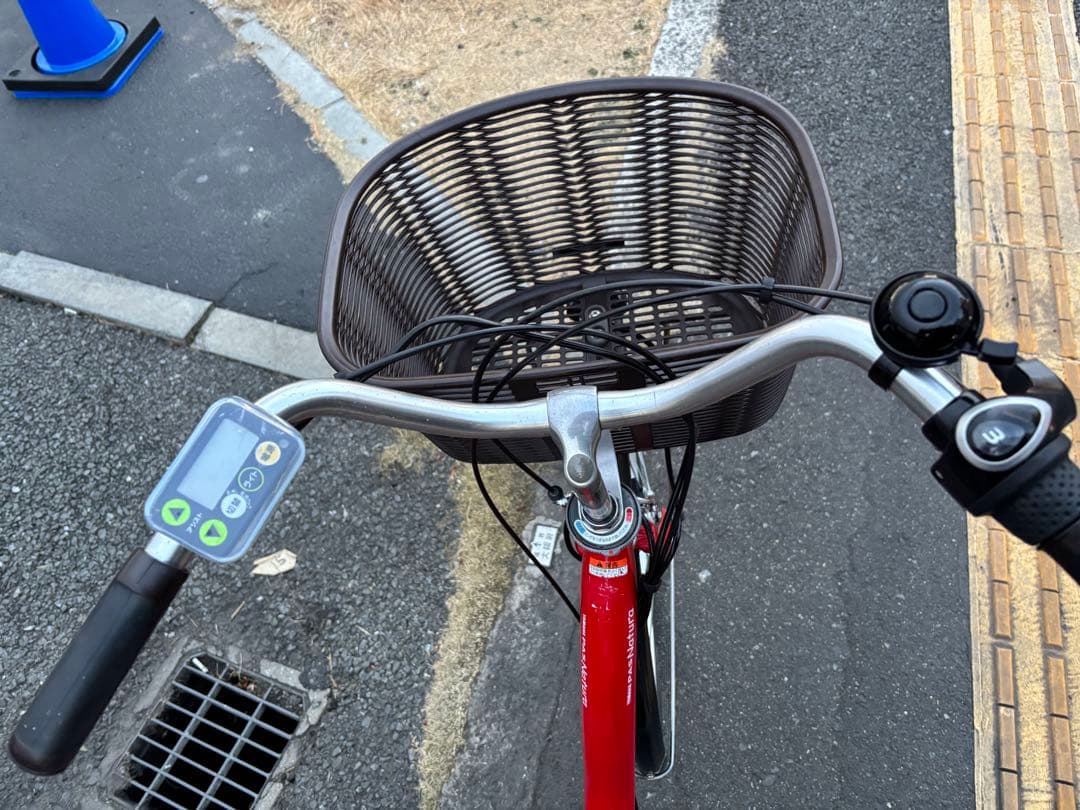 中古24インチYAMAHA電動アシスト自転車　8.7Ah 大阪　006番