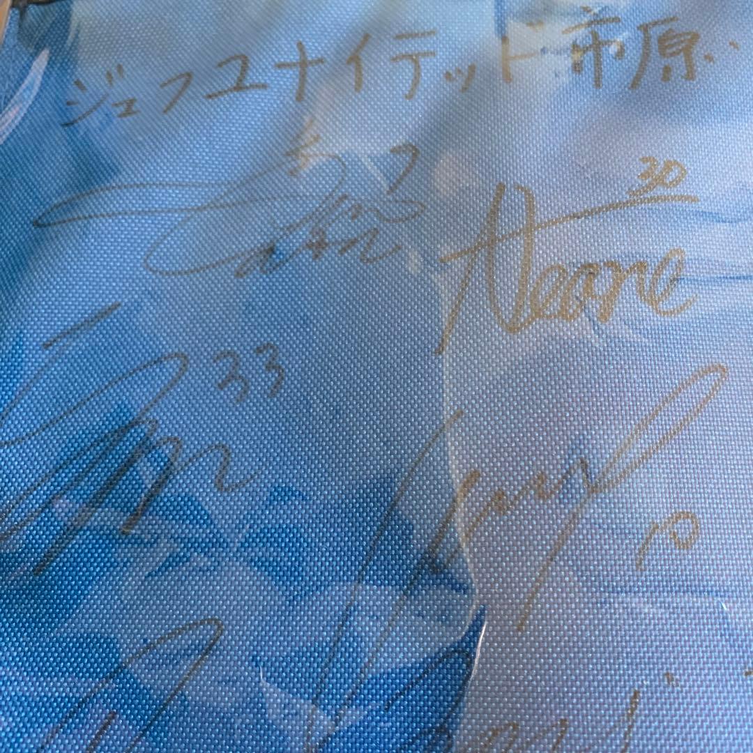 ジェフレディース　鴨川実歩　他12人サイン入りサーモス　ソフトクーラー　20L