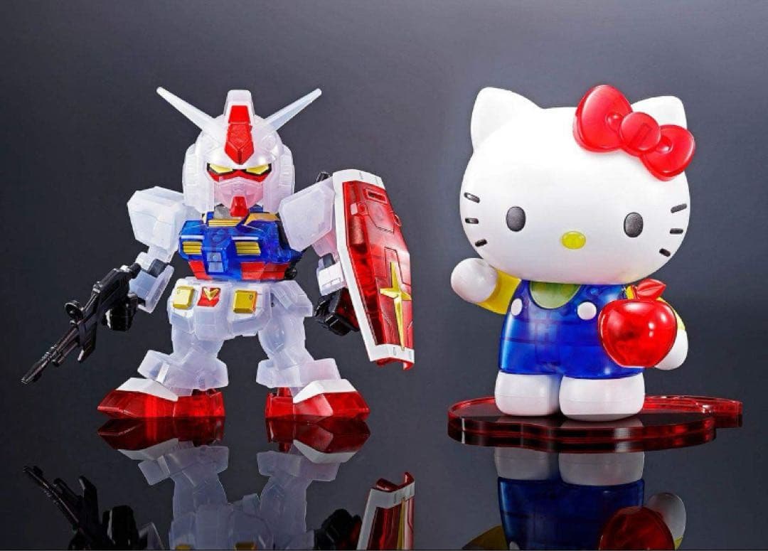 未組立品ハローキティ/RX-78-2 ガンダム [SD EX-STANDARD]