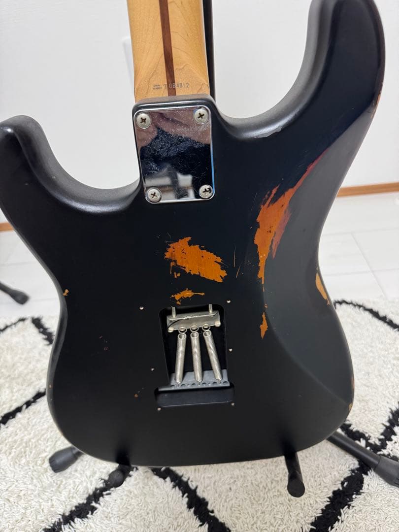 r*u様 エレキギター ブラック/ブラウン