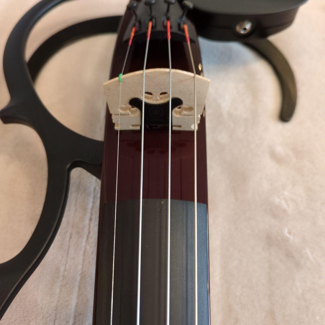 YAMAHA サイレントバイオリン YSV104BR 中古付属品付き