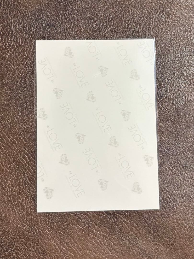 ＝LOVE 野口衣織 直筆　ラストノート