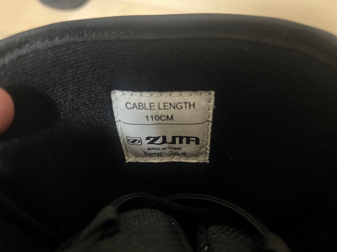 【美品】ZUMA スノーボードブーツ 26.5cm