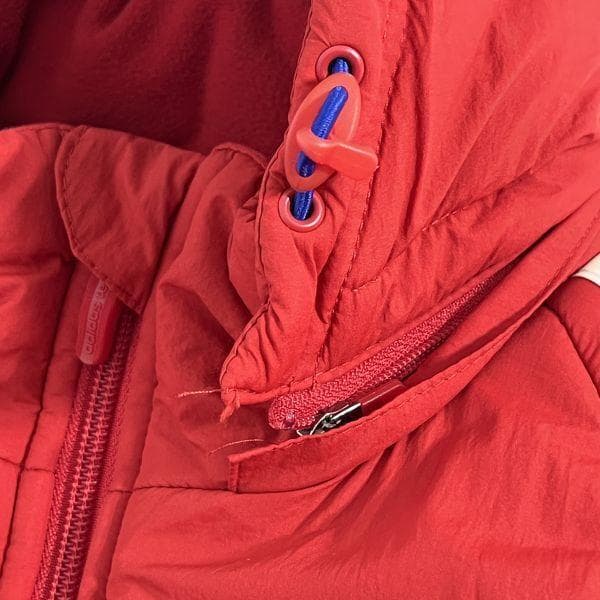 アディダス FCバイエルン 中綿ジャケット ブルゾン M FC BAYERN 赤