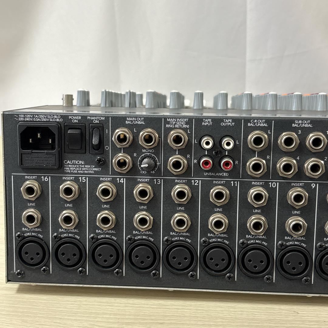 MACKIE マッキー 1604-VLZ3 [通電確認のみ・ジャンク品]