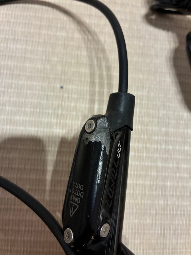 SRAM Level ultimate ブレーキ前後セット カーボンレバー