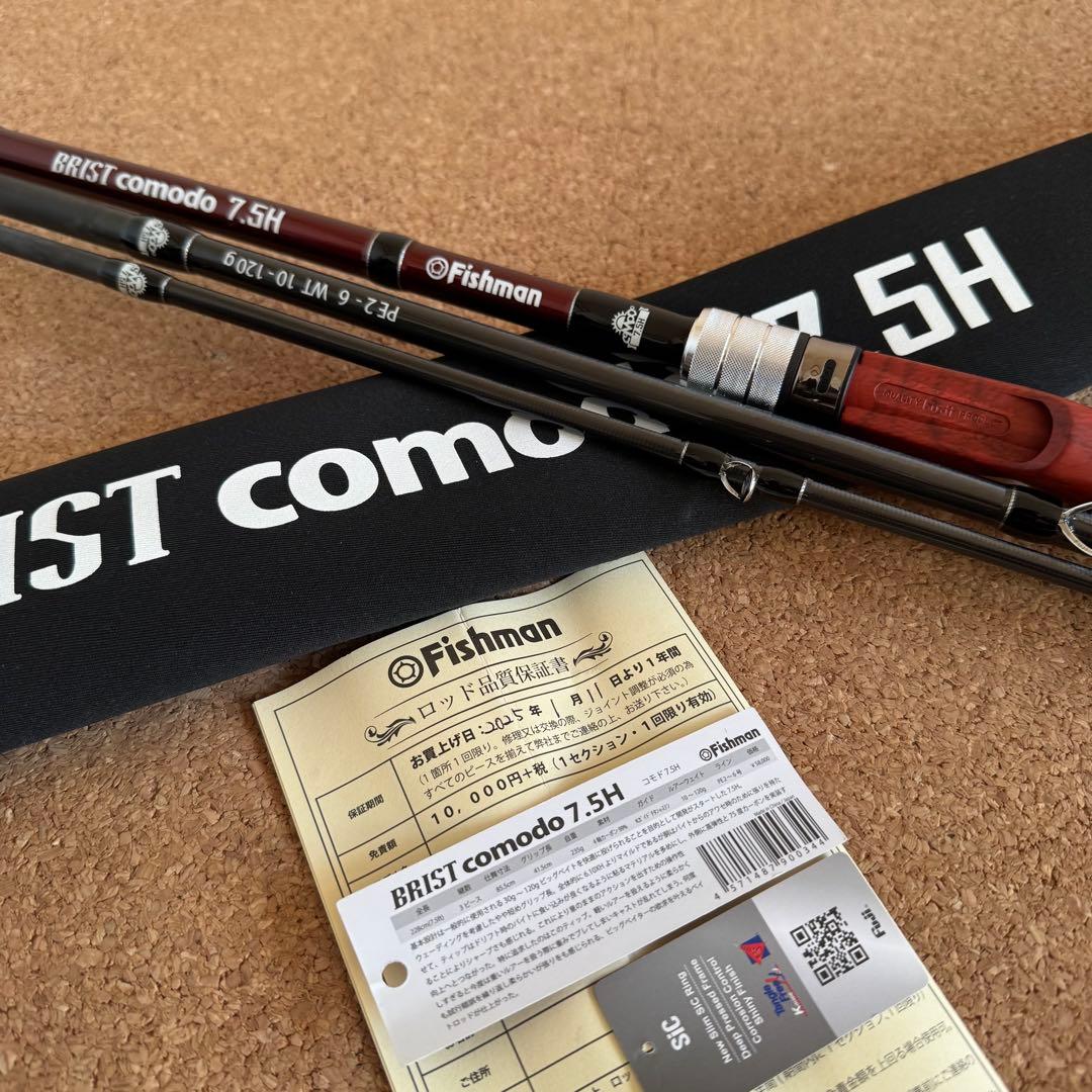 【極美品】フィッシュマン ブリスト コモド 7.5H