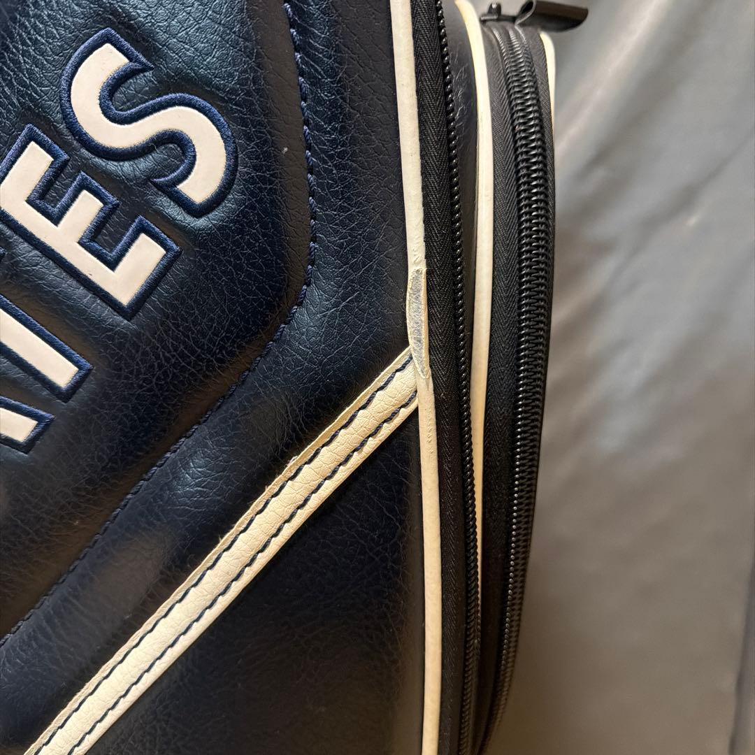 最終値下げ。PEARLY GATES ゴルフバッグ ネイビー