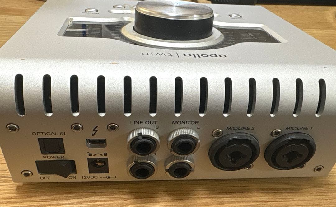 【Apple純正変換アダプタ付】 Apollo Twin Duo / 元箱あり