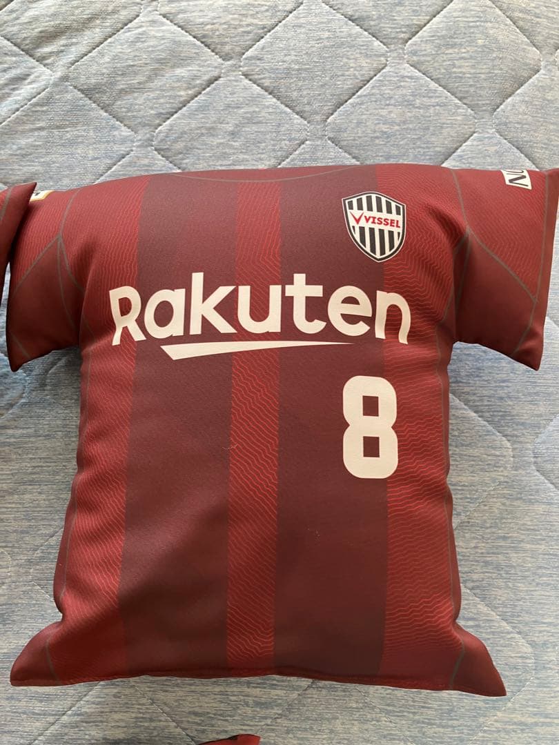 ヴィッセル神戸 ポドルスキー イニエスタ クッション3個セット