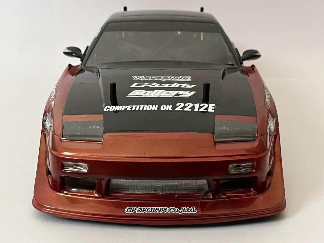 ヨコモ 1/10 RC用 180SX 電飾・プラパーツ付塗装済完成品 ボディのみ