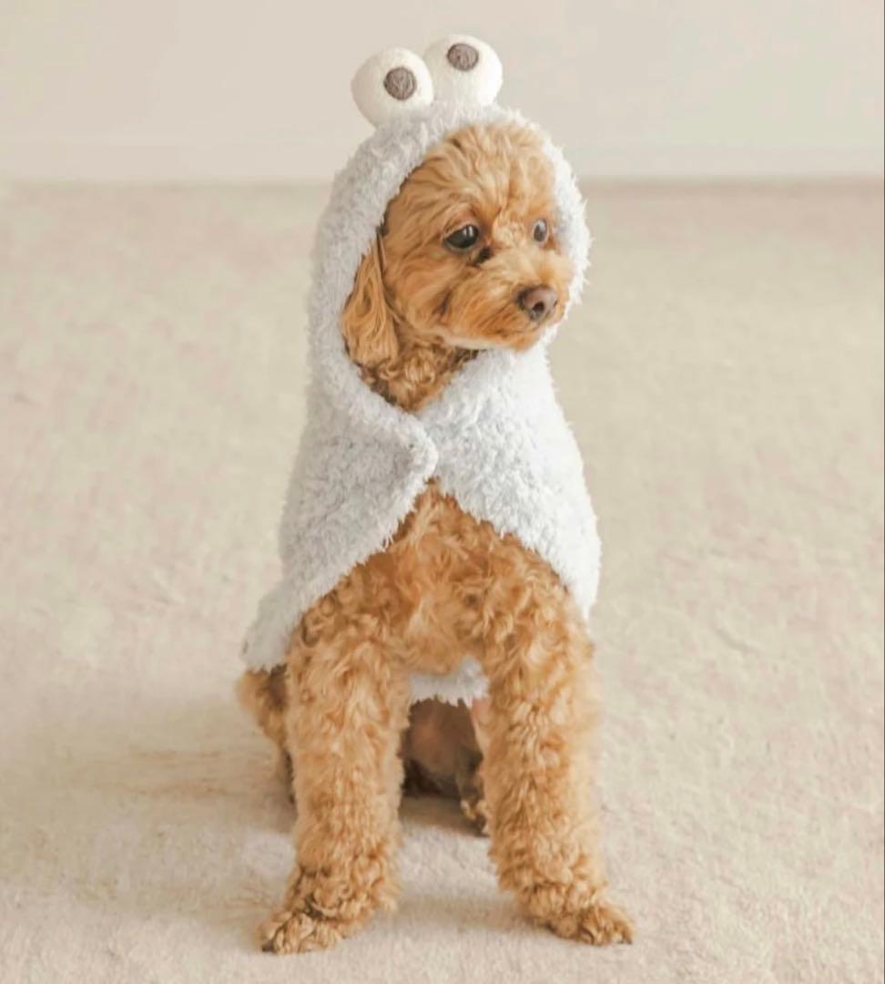 ジェラートピケ 【SESAME STREET】クッキーモンスター ケープ　完売品