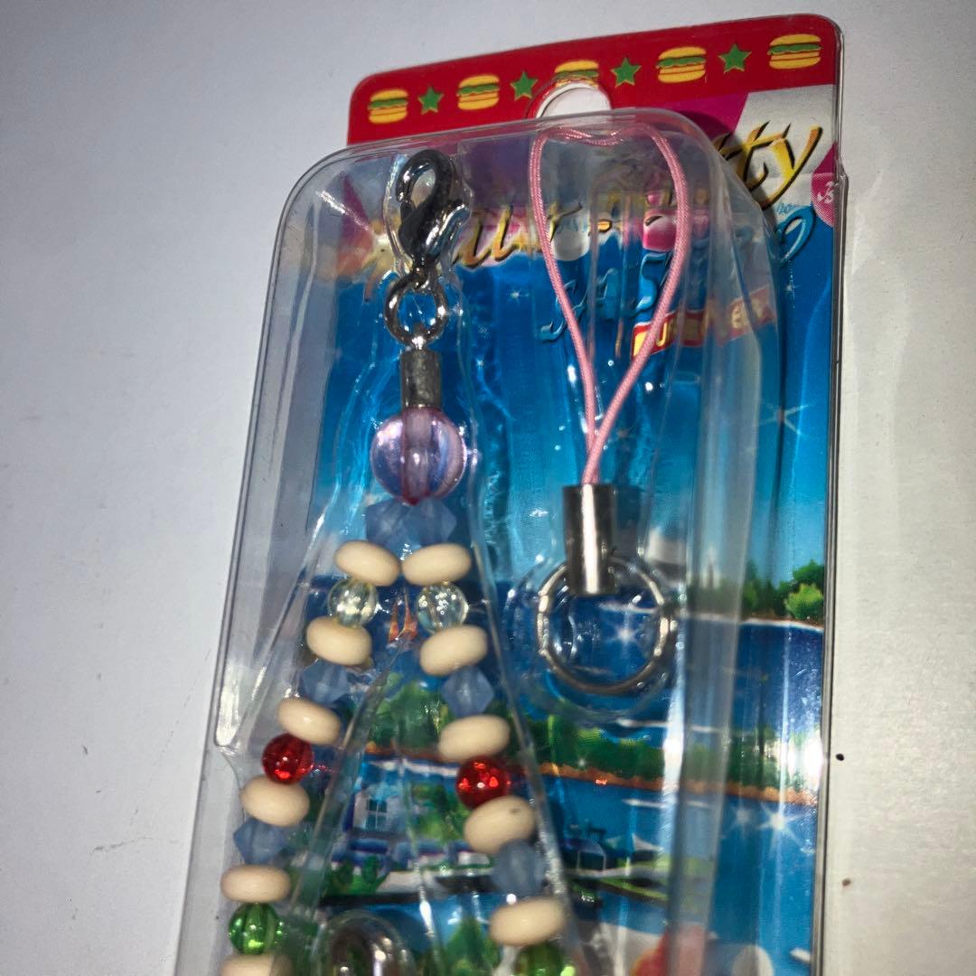 ハローキティ　ストラップ　ご当地　佐世保バーガー　新品